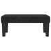 Bankje 70x30x30 cm fluweel zwart