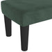 | Bank | Donkergroen 70 x 30 x 30 cm Fluweel