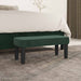 | Bank | Donkergroen 70 x 30 x 30 cm Fluweel