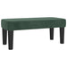 | Bank | Donkergroen 70 x 30 x 30 cm Fluweel