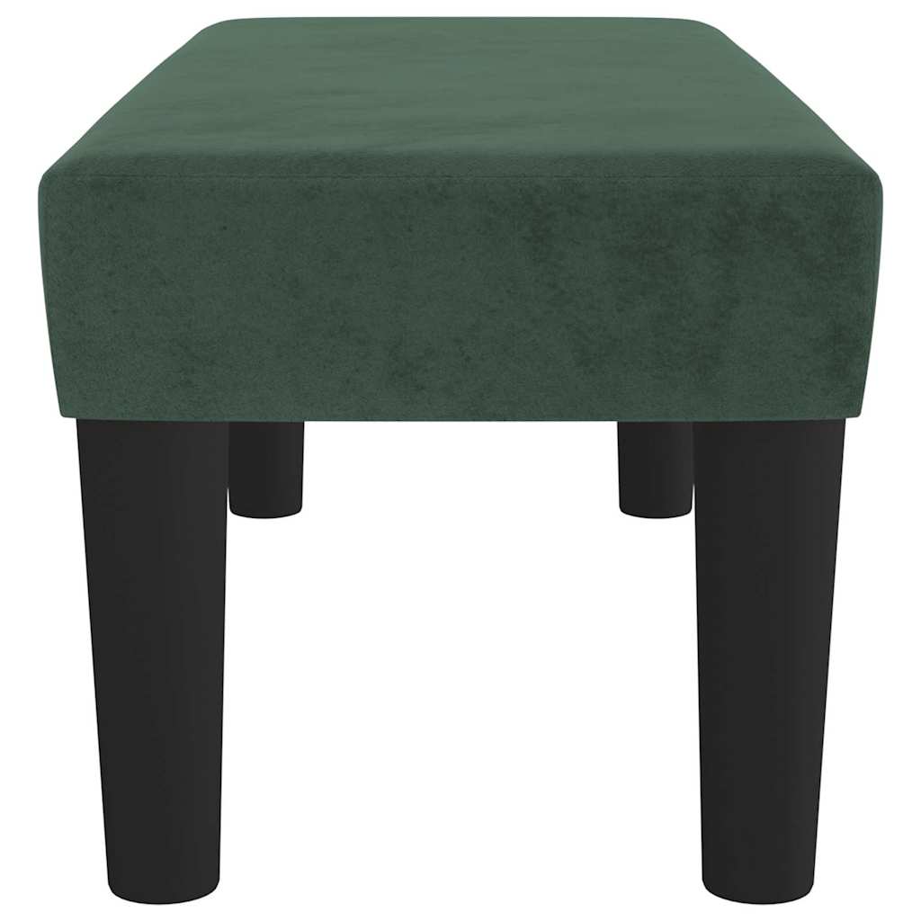 | Bank | Donkergroen 70 x 30 x 30 cm Fluweel