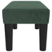 | Bank | Donkergroen 70 x 30 x 30 cm Fluweel