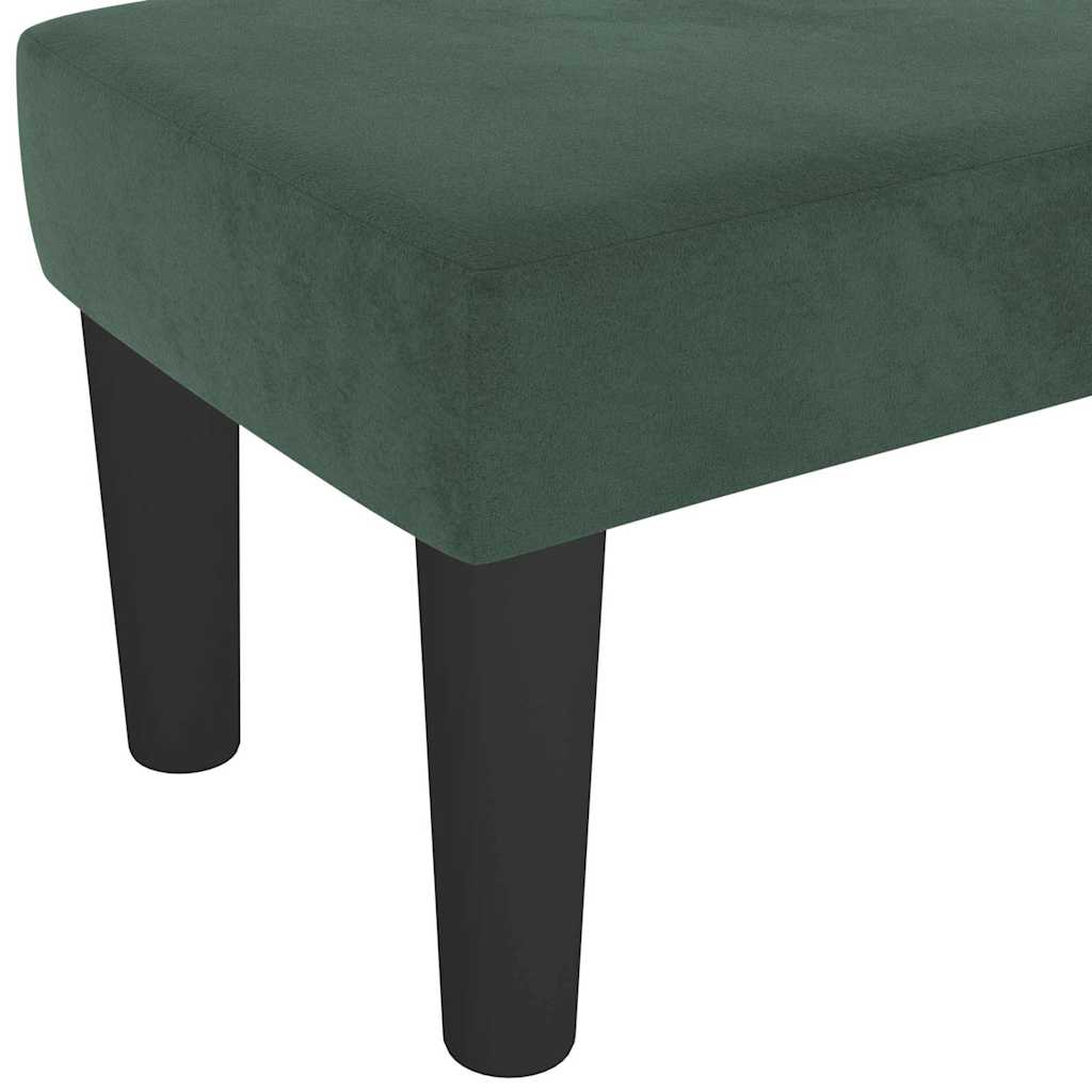 | Bank | Donkergroen 100 x 30 x 30 cm Fluweel