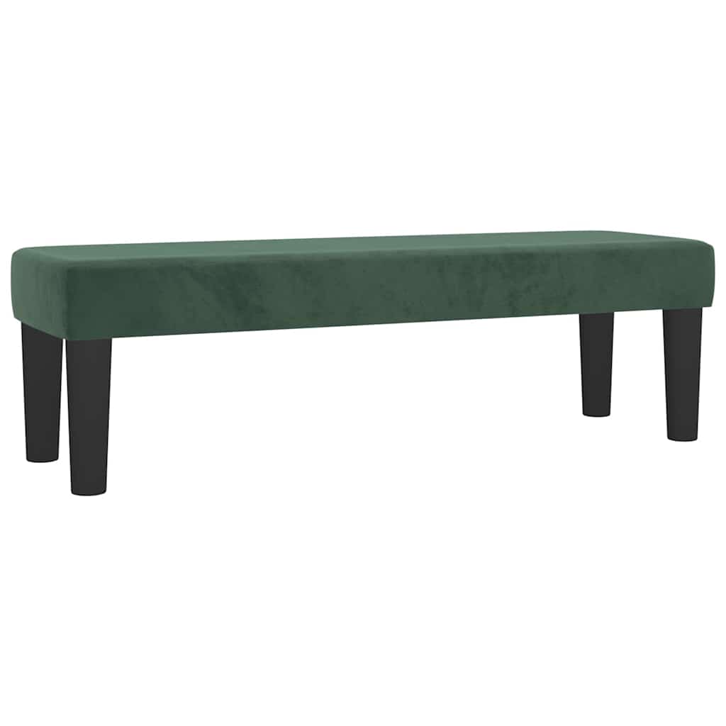| Bank | Donkergroen 100 x 30 x 30 cm Fluweel