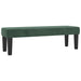 | Bank | Donkergroen 100 x 30 x 30 cm Fluweel