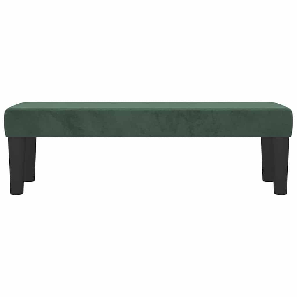 | Bank | Donkergroen 100 x 30 x 30 cm Fluweel