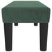 | Bank | Donkergroen 100 x 30 x 30 cm Fluweel