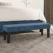 | Bank | Donkerblauw 100 x 30 x 30 cm Fluweel