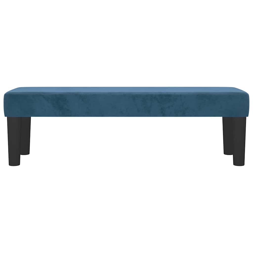 | Bank | Donkerblauw 100 x 30 x 30 cm Fluweel