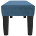 | Bank | Donkerblauw 100 x 30 x 30 cm Fluweel