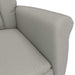 Fauteuil Lichtgrijs Microvezel
