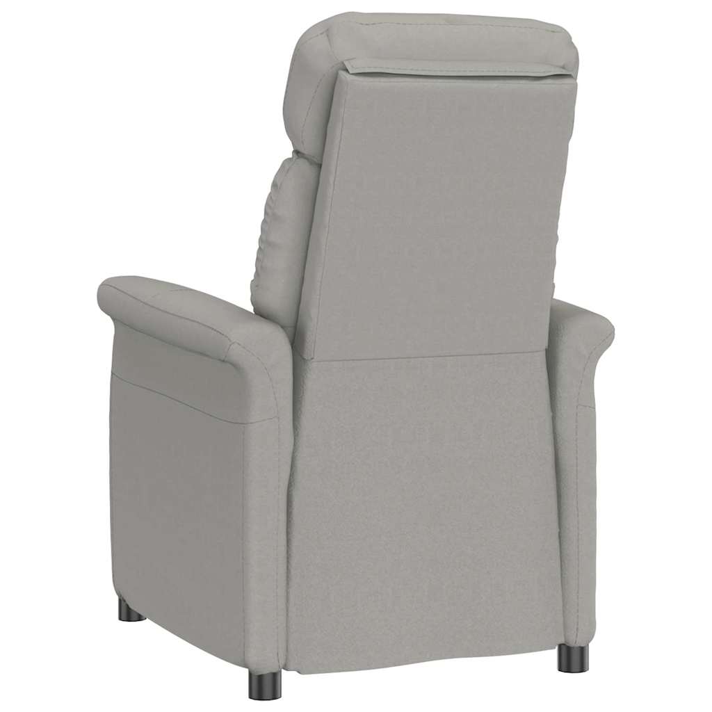 Fauteuil Lichtgrijs Microvezel