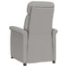 Fauteuil Lichtgrijs Microvezel