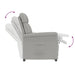 Fauteuil Lichtgrijs Microvezel