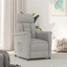 Fauteuil Lichtgrijs Microvezel