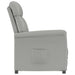 Fauteuil Lichtgrijs Microvezel