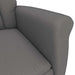 Fauteuil Donkergrijs Microvezel