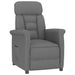 Fauteuil Donkergrijs Microvezel
