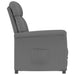 Fauteuil Donkergrijs Microvezel