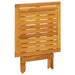 Terrasstoelen met tafel massief acaciahout en textileen