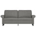Tweezitsbank 140 cm stof donkergrijs