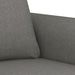 Tweezitsbank 140 cm stof donkergrijs