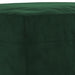 Bankje 70x35x41 cm fluweel donkergroen