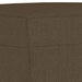 Bankje 100x35x41 cm stof bruin