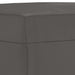Bankje 100x35x41 cm kunstleer grijs