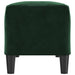Bankje 100x35x41 cm fluweel donkergroen