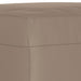 Bankje 70x35x41 cm microvezelstof taupe