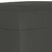Bankje 70x35x41 cm microvezelstof donkergrijs