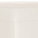 Bankje 70x35x41 cm microvezelstof beige
