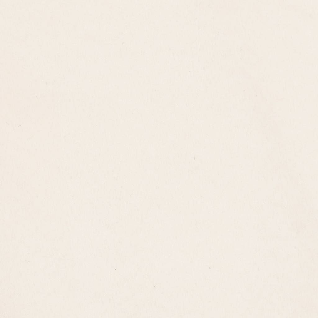 Bankje 70x35x41 cm microvezelstof beige