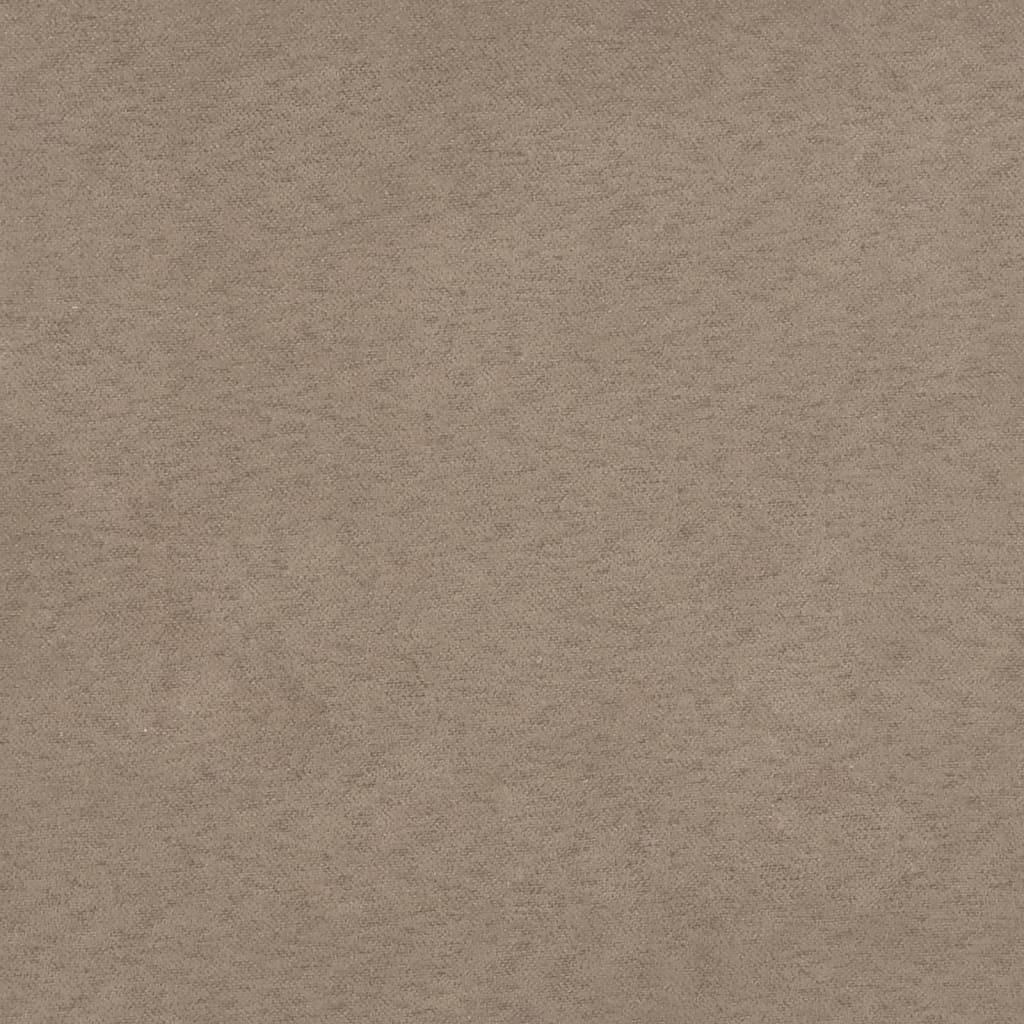 Bankje 100x35x41 cm microvezelstof taupe