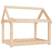 Hondenmand 81x60x70 cm massief grenenhout