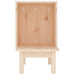Kattenhuis 60x36x60 cm massief grenenhout