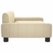 Hondenmand 90x53x30 cm stof crèmekleurig