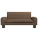 Hondenmand 70x45x30 cm stof bruin