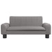 Hondenmand 70x45x30 cm kunstleer grijs