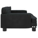 Hondenmand 70x45x30 cm fluweel zwart
