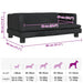 Hondenmand 80x45x30 cm fluweel zwart