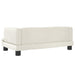 Hondenmand 80x45x30 cm fluweel crèmekleurig