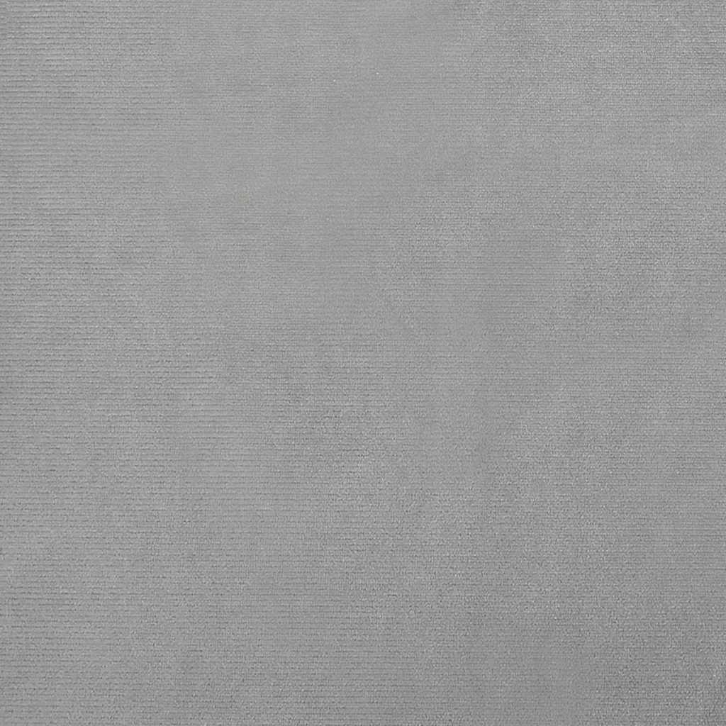 Hondenmand 70x45x26,5 cm fluweel lichtgrijs