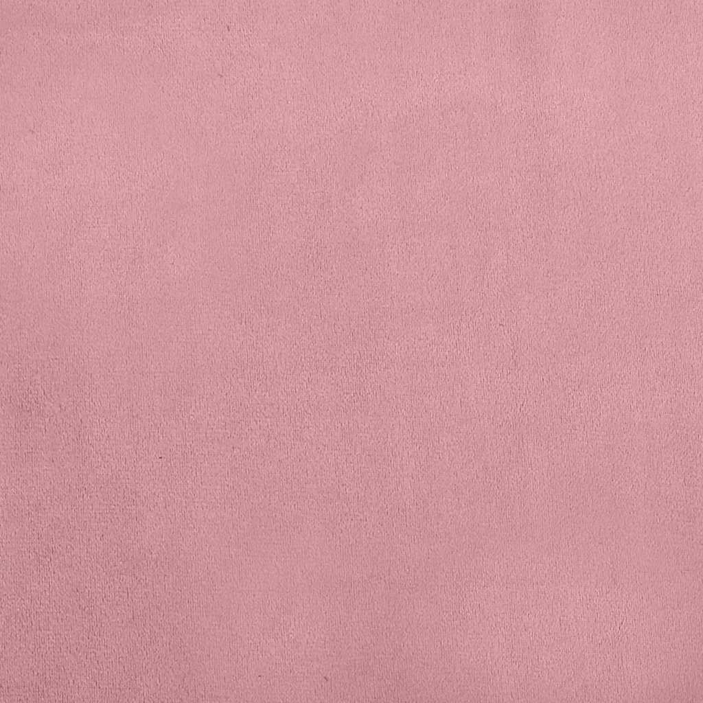 Hondenmand 70x45x26,5 cm fluweel roze