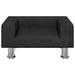 Hondenmand 50x40x26,5 cm fluweel zwart