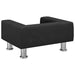 Hondenmand 50x40x26,5 cm fluweel zwart