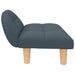 Hondenmand 70x52x30 cm stof donkergrijs