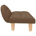 Hondenmand 70x52x30 cm stof bruin