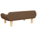Hondenmand 70x40x24 cm stof bruin